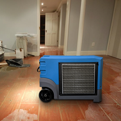 Application of Preair Algr110 Dehumidifier After Basement Flood