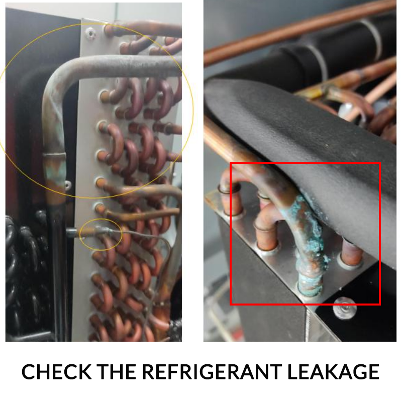 3.6 Check the Refrigerant Leakage