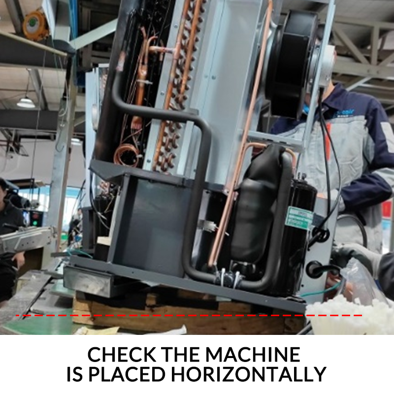 6.2 Check the Machine Is Placed Horizontally