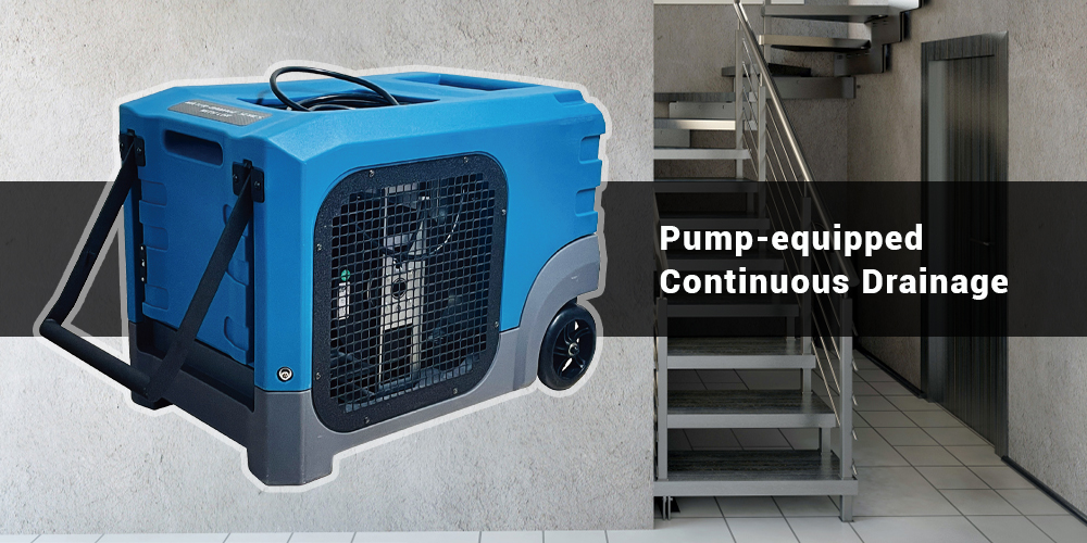 Algr110 Flood Dehumidifier with Pump for Continuous Drainage