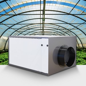 Application of Preair Zeta145 Ceiling Mounted Dehumidifier for Greenhouse