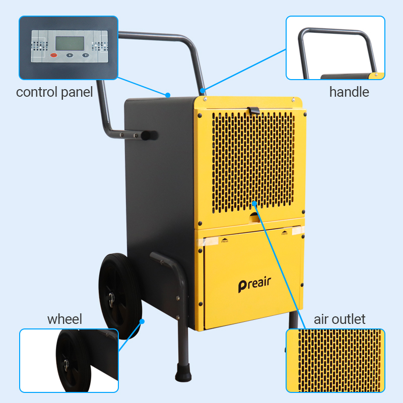 Details of Preair 50L Industrial Warehouse Dehumidifier