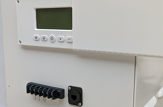 control-panel-of-pro230-dehumidifier-in-pharmaceutical-industry
