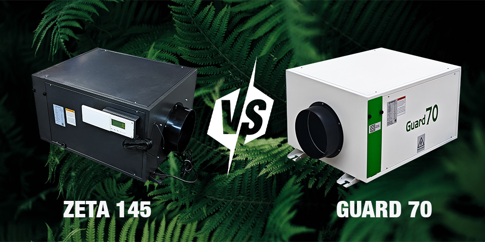 GUARD70 VS ZETA145 DEHUMIDIFIER