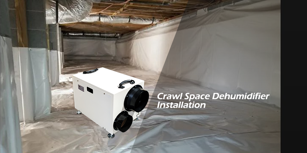 Hd103 Crawl Space Dehumidifier Installation