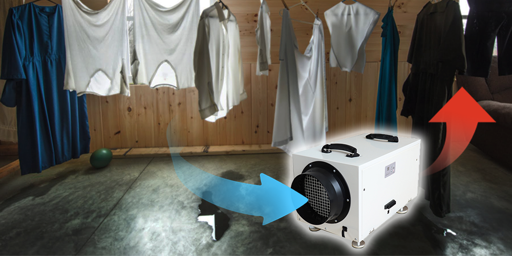 Hd70 Home Dehumidifier for Drying Wet Clothes