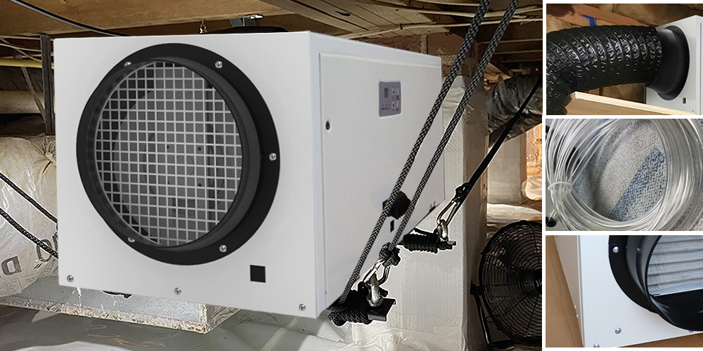 HD70 Crawl Space Dehumidifier