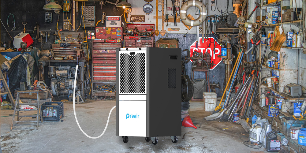 Ht901 Commercial Garage Dehumidifier with Drain Hose