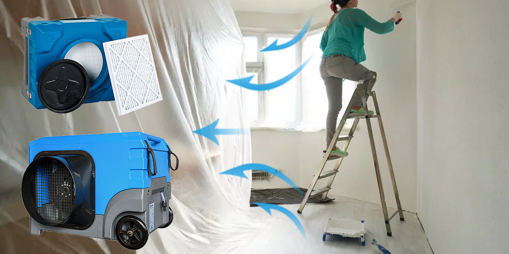 Lgr155 Construction Dehumidifier and Air Scrubber