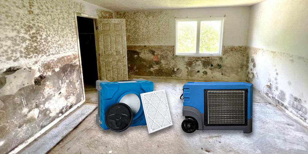 Lgr155 Dehumidifier and Af650 Air Scrubber for Mold Remidition