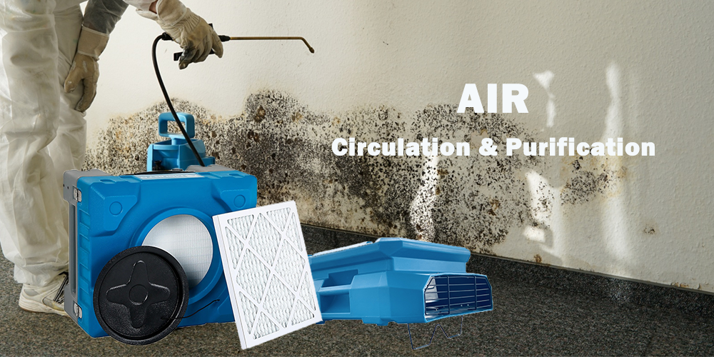Preair Air Mover and Air Scrubber for Indoor Air Quality
