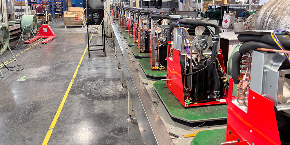 Preair Commercial Dehumidifier Production Line