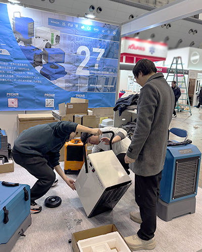 Preair Dehumidifier in 2026 Japan Hvacr Exhibition