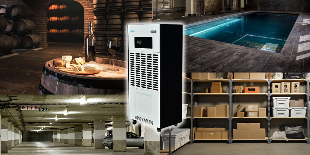 Preair Mobile Dehumidifier for Commercial Use
