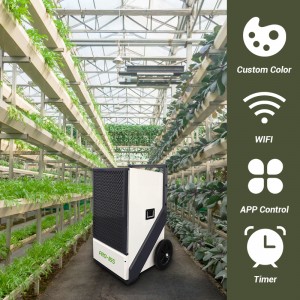 Deshumidificador Preair Pro165 para tienda de cultivo