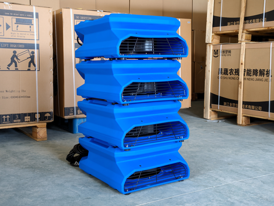 Preair Stackable Air Mover Fans for Flood Restoration