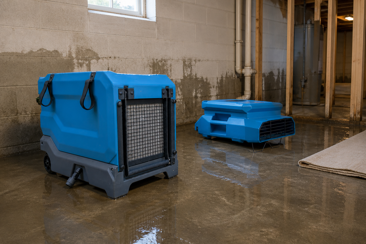 Preair Water Damage Restoration Equipment Dehumidifier and Air Mover