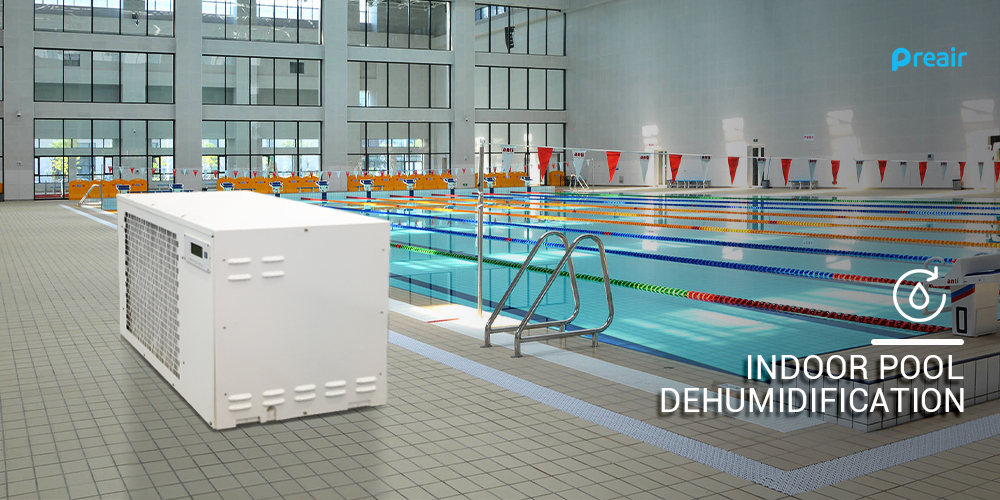 Pro330 Dehumidifier for Indoor Pool Room
