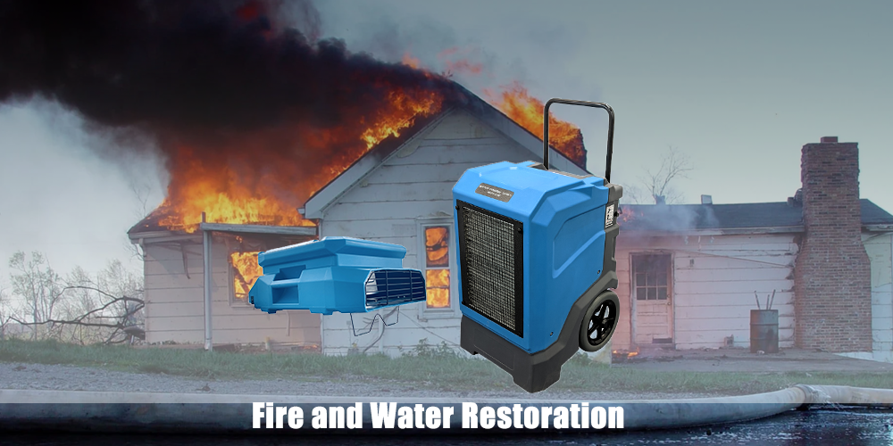 Professional Fire and Water Damage Restoration Equipment