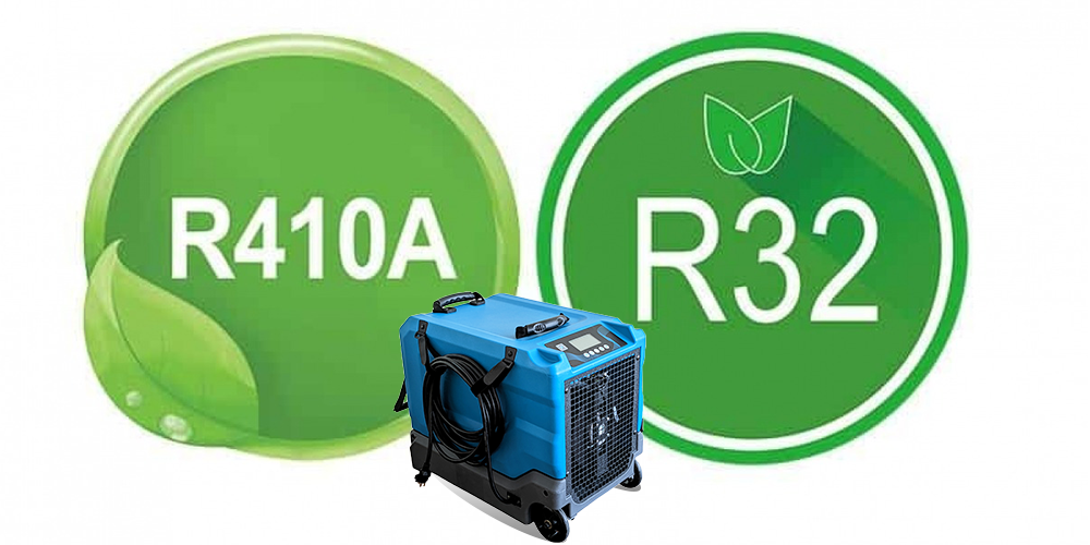 R32 and R410a for Dehumidifiers