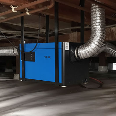 Vt70e Ceiling Dehumidifier for Crawl Space