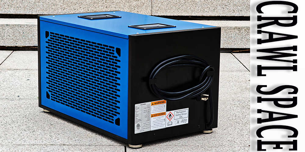 Vt70e Crawl Space Dehumidifier for Damp House