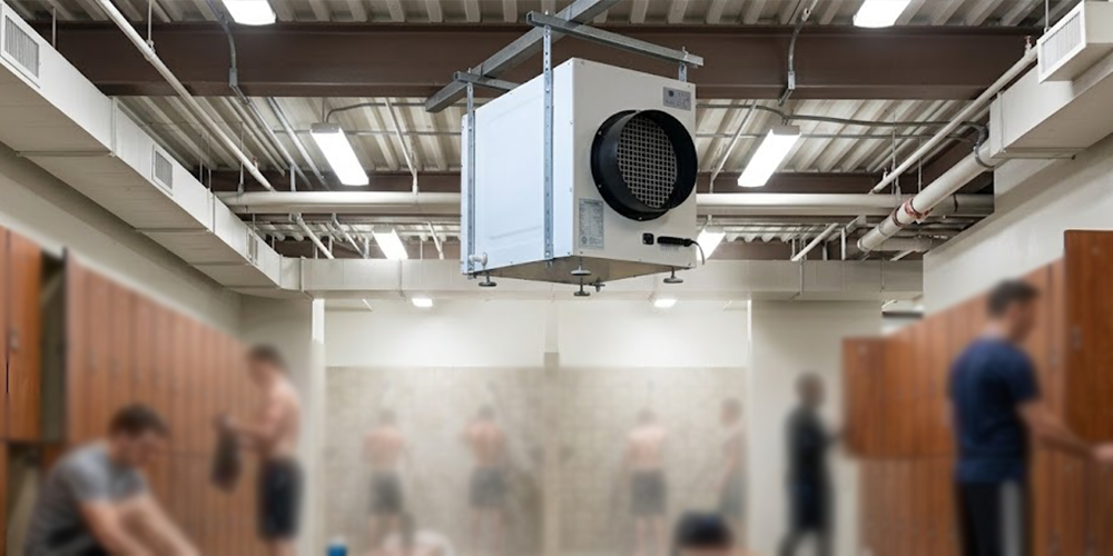 Wh135 Ceiling Mount Dehumidifier for Gymnisum Changing Room