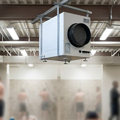 Wh135 Ceiling Mount Fresh Air Dehumidifier for Lockerroom